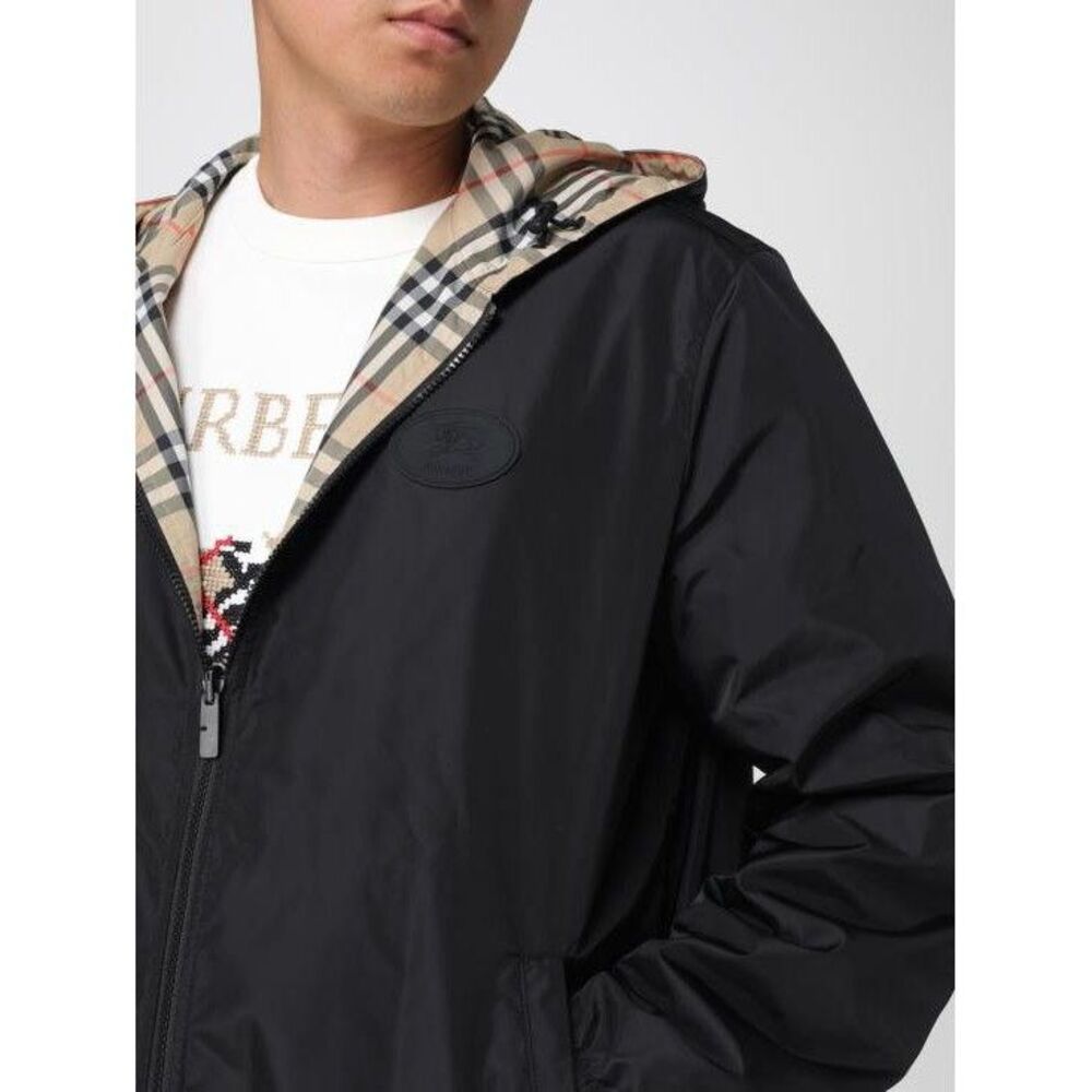 Reversible Check Hooded Jacket - image 8
